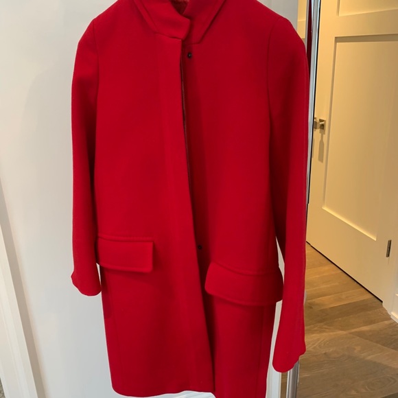 Max Mara Wool Coat Red Size 2